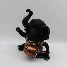 Load image into Gallery viewer, Ganesh Ganesha Ganpati Ganapati Hindu God Hindu God Ganesh fiber idolBlack
