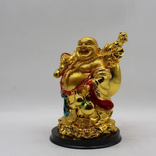 Load image into Gallery viewer, LuckyLaughing Buddha&amp;statue,Happy sitting,Home&amp;office Decor,showpeace,luckey man,Happy man