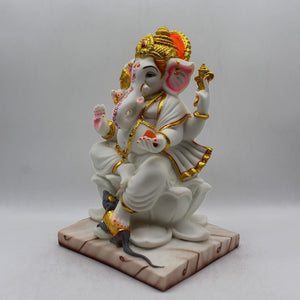 Lord Ganesh,Fancy Ganesha,Ganpati,Bal Ganesh,Ganesha,Ganesha Statue White