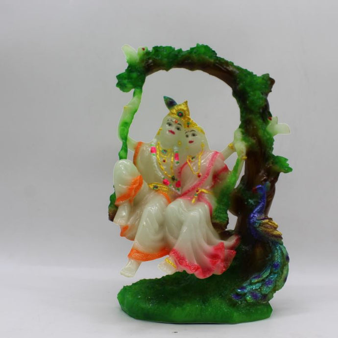 Indian Fiber Lord Radha Krishna Statue for Home & office decor, temple, diwali Pooja