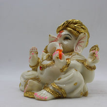 Load image into Gallery viewer, Indian Lord Ganesha Statue for Home &amp; office decor, temple, diwali Pooja,Sitting statue of lord Ganesha