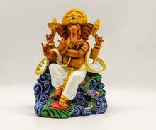 Load image into Gallery viewer, Indian Fiber Lord Ganesha Statue for Home &amp; office decor, temple, diwali Pooja
