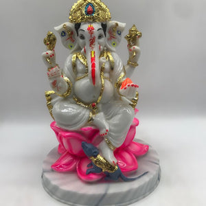 Ganesh Ganesha Ganpati Ganapati Hindu God Hindu God Ganesh fiber idol 1