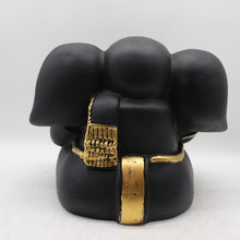Load image into Gallery viewer, Indian Lord Ganesha,Ganpati,Bal Ganesh,Ganesh vinayak,statue of Ganesha Black