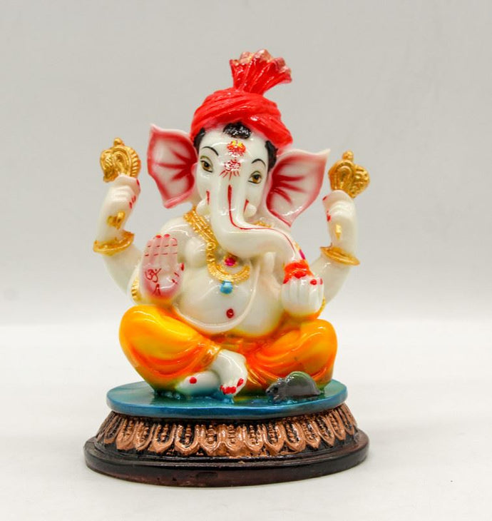 Indian Fiber Lord Ganesha Statue for Home & office decor, temple, diwali Pooja
