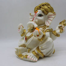 Load image into Gallery viewer, Indian Lord Ganesha Statue for Home &amp; office decor, temple, diwali Pooja,Sitting statue of lord Ganesha