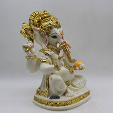 Load image into Gallery viewer, Indian Lord Ganesha Statue for Home &amp; office decor, temple, diwali Pooja,Sitting statue of lord Ganesha