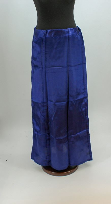 Indian Satin Silk Petticoat Inskirt Lining For Sari