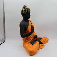 Load image into Gallery viewer, Buddha Sitting Medium,showpiece Decorative Statue Figurine God GiftBlack,Orange