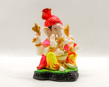 Load image into Gallery viewer, Indian Fiber Lord Ganesha Statue for Home &amp; office decor, temple, diwali Pooja