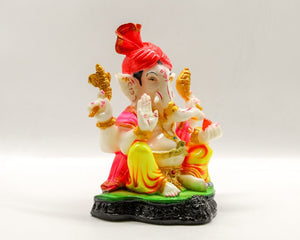 Indian Fiber Lord Ganesha Statue for Home & office decor, temple, diwali Pooja