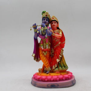 Radha Krishna,Radha Kanha Statue,for Home,office,temple,diwali Pooja multi color