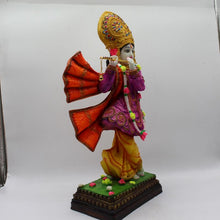Load image into Gallery viewer, Indian Fiber Lord Krishna Statue for Home &amp; office decor, temple, diwali Pooja
