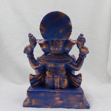 Load image into Gallery viewer, Ganesh Ganesha Ganpati Ganapati Hindu God Hindu God Ganesh fiber idol Purple