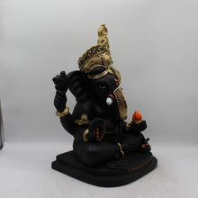 Load image into Gallery viewer, Lord Fancy Ganesha,Ganpati,Bal Ganesh,Ganesh vinayak,statue of Ganesha Black