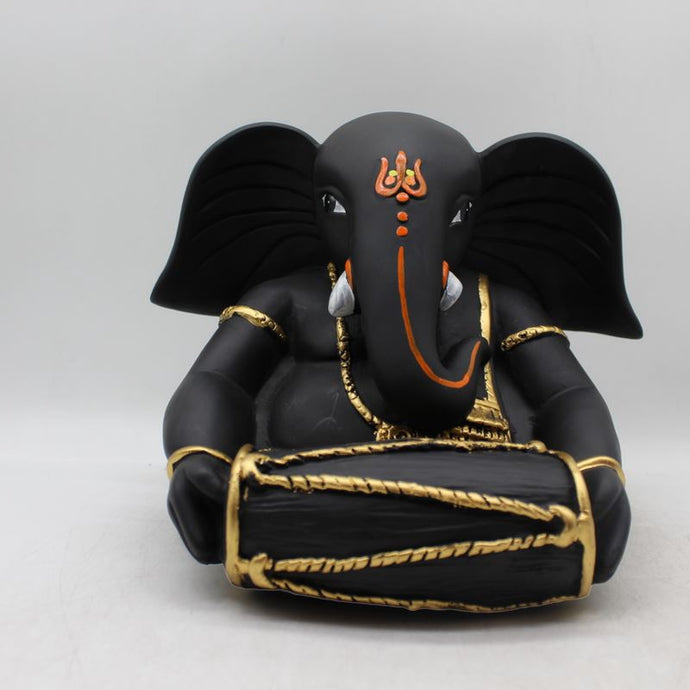 Indian Lord Ganesha,Ganpati,Bal Ganesh,Ganesh vinayak,statue of Ganesha Black