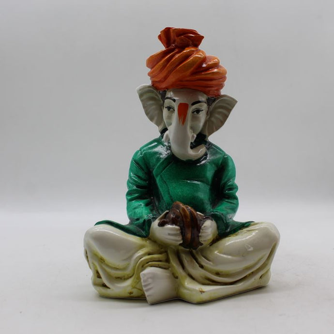 Indian Lord Ganesha Statue for Home & office decor, temple, diwali Pooja,Sitting statue of lord Ganesha