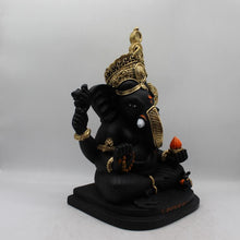 Load image into Gallery viewer, Lord Fancy Ganesha,Ganpati,Bal Ganesh,Ganesh vinayak,statue of Ganesha Black