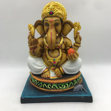 Load image into Gallery viewer, Ganesh Ganesha Ganpati Ganapati Hindu God Hindu God Ganesh fiber idol 1