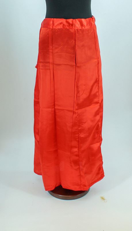 Indian Satin Silk Petticoat Inskirt Lining For Sari