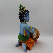 Load image into Gallery viewer, Lord Krishna,Kanha,Bal gopal Statue,Home,Temple,Office decore Blue color