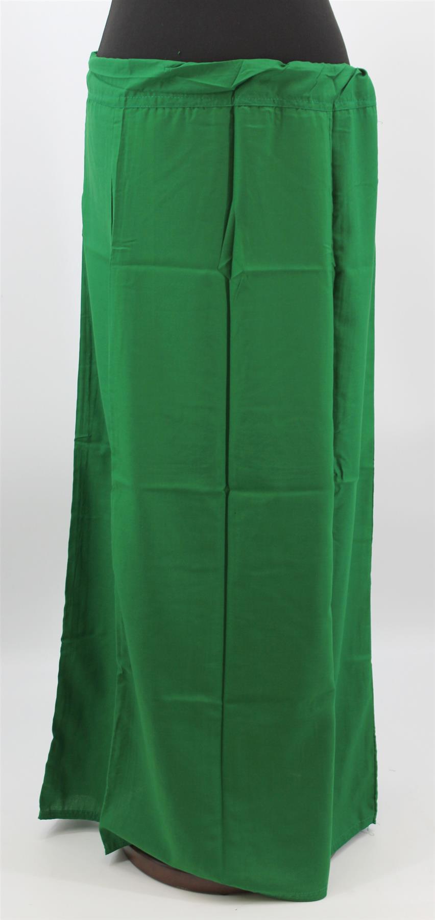 Women's Cotton Indian Readymade Petticoats Inskirt / under skirt Saree Petticoats - XL