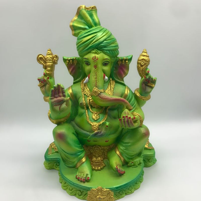 Ganesh Ganesha Ganpati Ganapati Hindu God Ganesh fiber idol