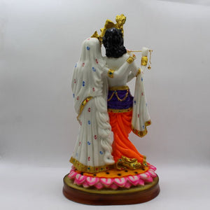 Indian Fiber Lord Radha Krishna Statue for Home & office decor, temple, diwali Pooja