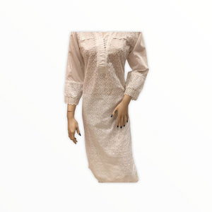 Women's Cotton Embroidered Kurta Kurti