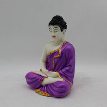 Load image into Gallery viewer, Buddha buddh buddha sitting medium Showpiece Multi color