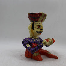 Load image into Gallery viewer, Rajasthani boy,Rajasthani man,Musician man Rajasthani statue, idol Multi color