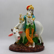 Load image into Gallery viewer, Lord Krishna,Kanha,Bal gopal Statue,Home,Temple,Office decore White color
