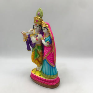 Radha Krishna,Radha Kanha Statue,for Home,office,temple,diwali Pooja,Fancy Radha KrishnaMulti Color