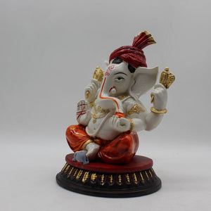 Indian Lord Ganesha Statue for Home & office decor, temple, diwali Pooja,Sitting statue of lord Ganesha