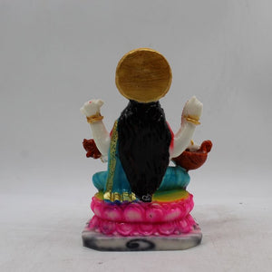 Saraswati mata God of Education Knowledge,Saraswati statue Idol Brown