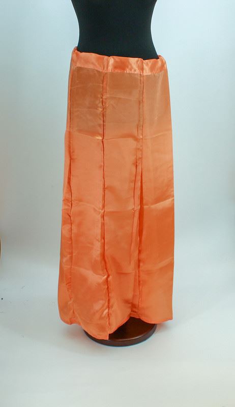 Indian Satin Silk Petticoat Inskirt Lining For Sari