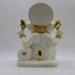Indian Lord Ganesha Statue for Home & office decor, temple, diwali Pooja,Sitting statue of lord Ganesha