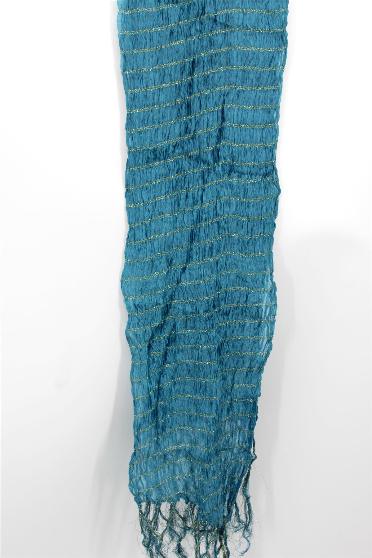 Men's Silk Crush Dupatta - Stole Chunni For Sherwani - Non Stretch size 26 x 250 cm - Stretched size 44 x 250 cm