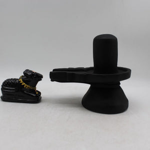 Shivling,Shiva Ling,Shiv Lingum,Shankar shivling with Black Nandi Black