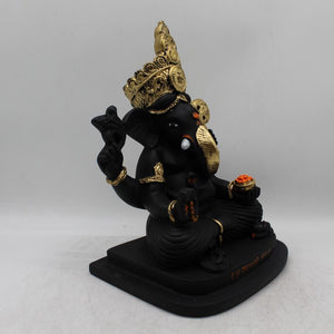 Lord Fancy Ganesha,Ganpati,Bal Ganesh,Ganesh vinayak,statue of Ganesha Black