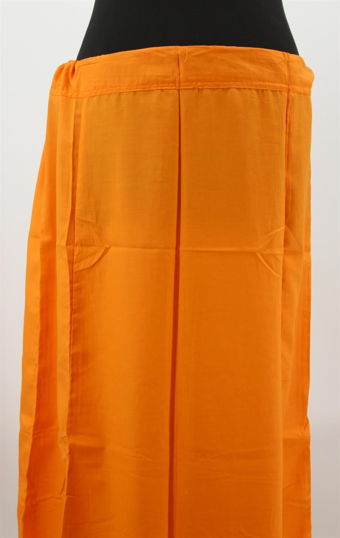 Women's Cotton Indian Readymade Petticoats Inskirt / under skirt Saree Petticoats - XL