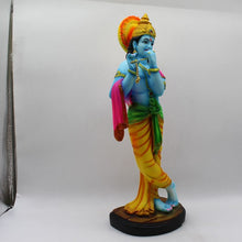 Load image into Gallery viewer, Indian Fiber Lord Krishna Statue for Home &amp; office decor, temple, diwali Pooja