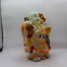 Load image into Gallery viewer, Lucky Laughing Buddha,statue,Happy sitting,showpeace,luckey man,Happy man White