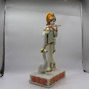 Lord Krishna , Kanha, bal gopal Statue for Home & office decor, temple, diwali Pooja White
