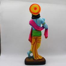 Load image into Gallery viewer, Indian Fiber Lord Krishna Statue for Home &amp; office decor, temple, diwali Pooja