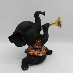 Ganesh Ganesha Ganpati Ganapati Hindu God Hindu God Ganesh fiber idolBlack