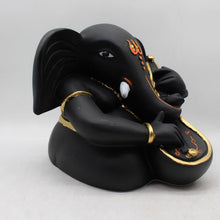 Load image into Gallery viewer, Indian Lord Ganesha,Ganpati,Bal Ganesh,Ganesh vinayak,statue of Ganesha Black