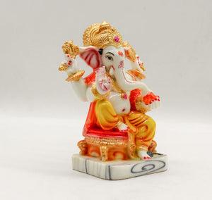 Indian Fiber Lord Ganesha Statue for Home & office decor, temple, diwali Pooja