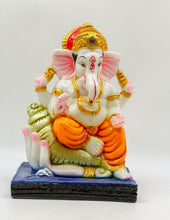 Load image into Gallery viewer, Indian Fiber Lord Ganesha Statue for Home &amp; office decor, temple, diwali Pooja