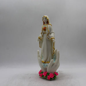 Virgin Mary Statue,The blessed mother,Mother Marry,statue,idol White
